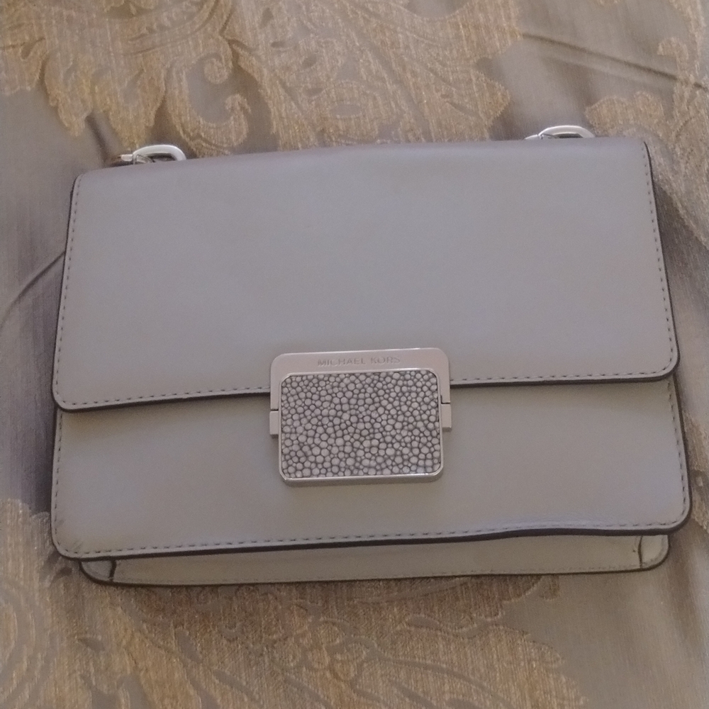 Michael Kors Gray Crossbody Bag